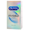 Durex Préservatifs fins Invisible 52mm x12